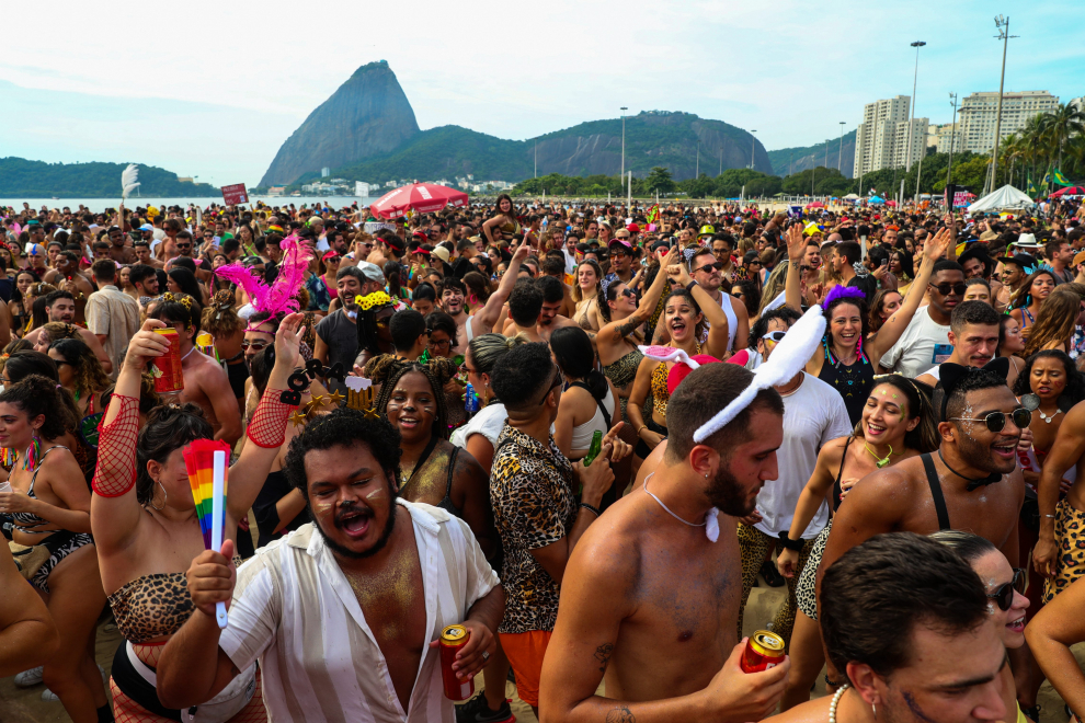 Fotos de la fiesta del Carnaval de Río de Janeiro (Brasil) Imágenes