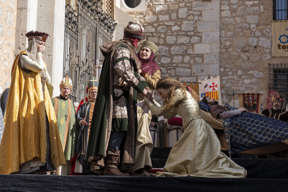 Bodas de Isabel 2023 en Teruel: foto de la muerte de Isabel y los funerales de los Amantes de Teruel
