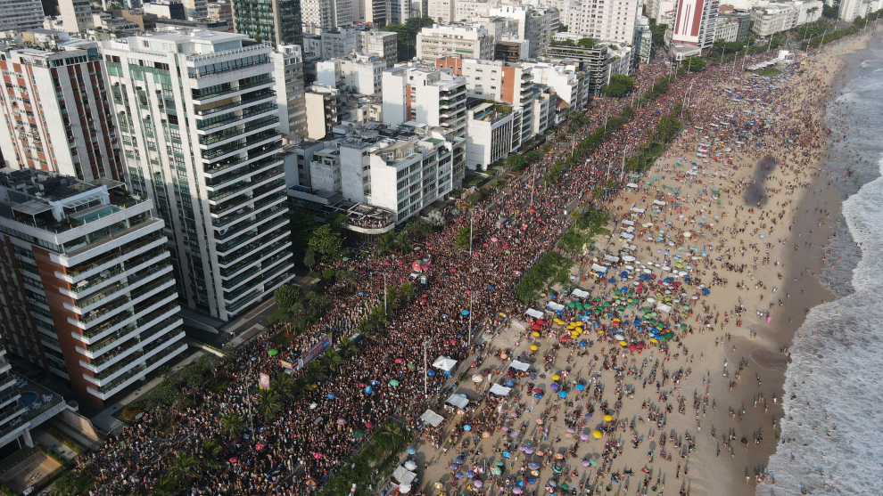 Carnaval en Río de Janeiro.