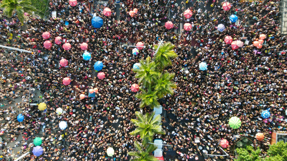 Carnaval en Río de Janeiro.