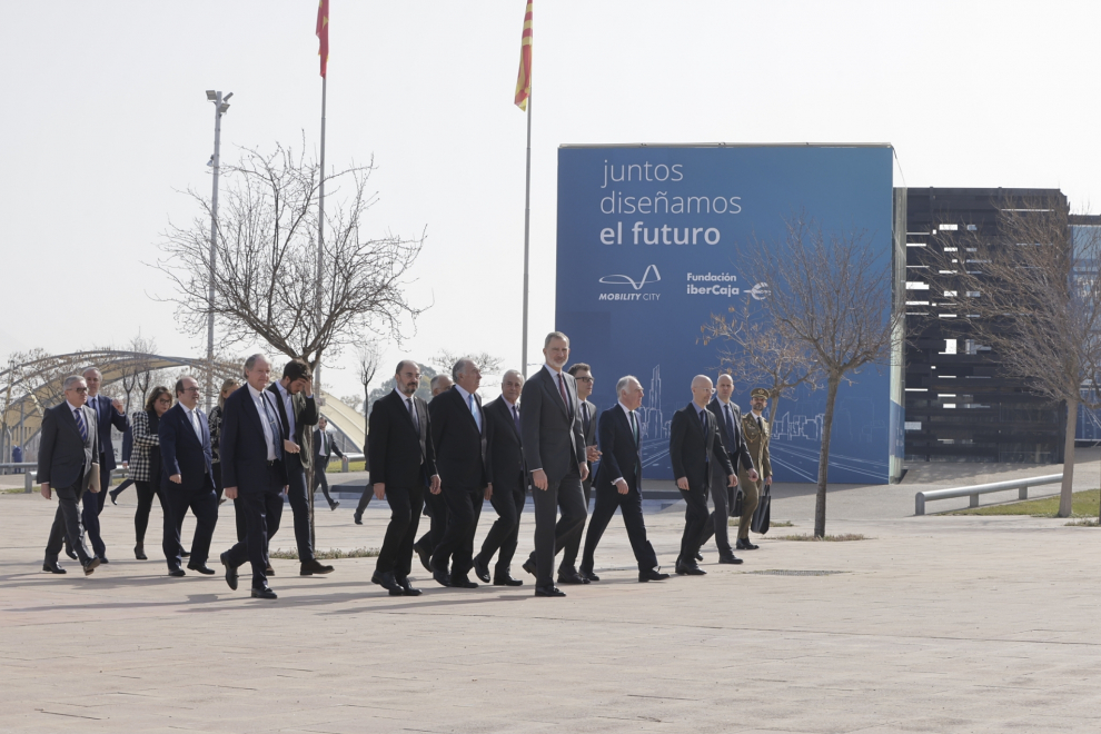 El Rey preside la inauguración oficial del Tour del Talento en el Palacio de Congresos, donde se da a conocer el Premio Social de la Fundación Princesa de Gerona.