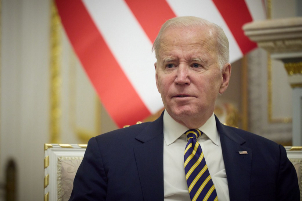 February 20, 2023, Ukraine, Ukraine, Ukraine: US President Joe Biden meets with Ukrainian President Volodymyr Zelensky in Kyiv, Ukraine on February 20, 2023. US President Joe Biden made a surprise trip to Kyiv ahead of the first anniversary of Russias invasion of Ukraine,Image: 757335636, License: Rights-managed, Restrictions: , Model Release: no, Credit line: President Of Ukraine / Zuma Press / ContactoPhoto.Editorial licence valid only for Spain and 3 MONTHS from the date of the image, then delete it from your archive. For non-editorial and non-licensed use, please contact EUROPA PRESS...20/02/2023[[[EP]]]