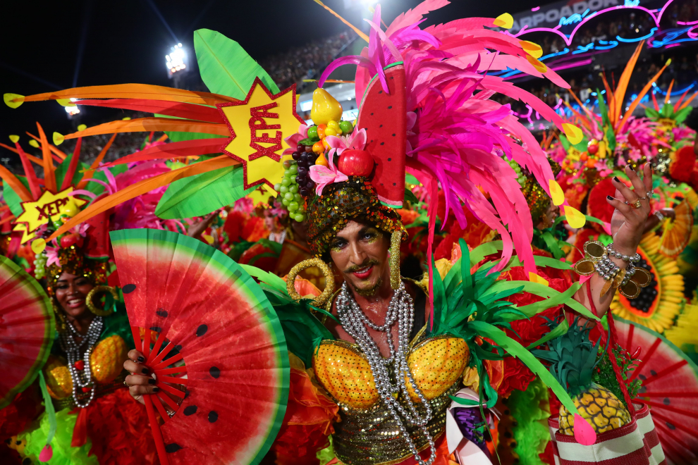 Fotos del Carnaval en Brasil y otras partes del mundo