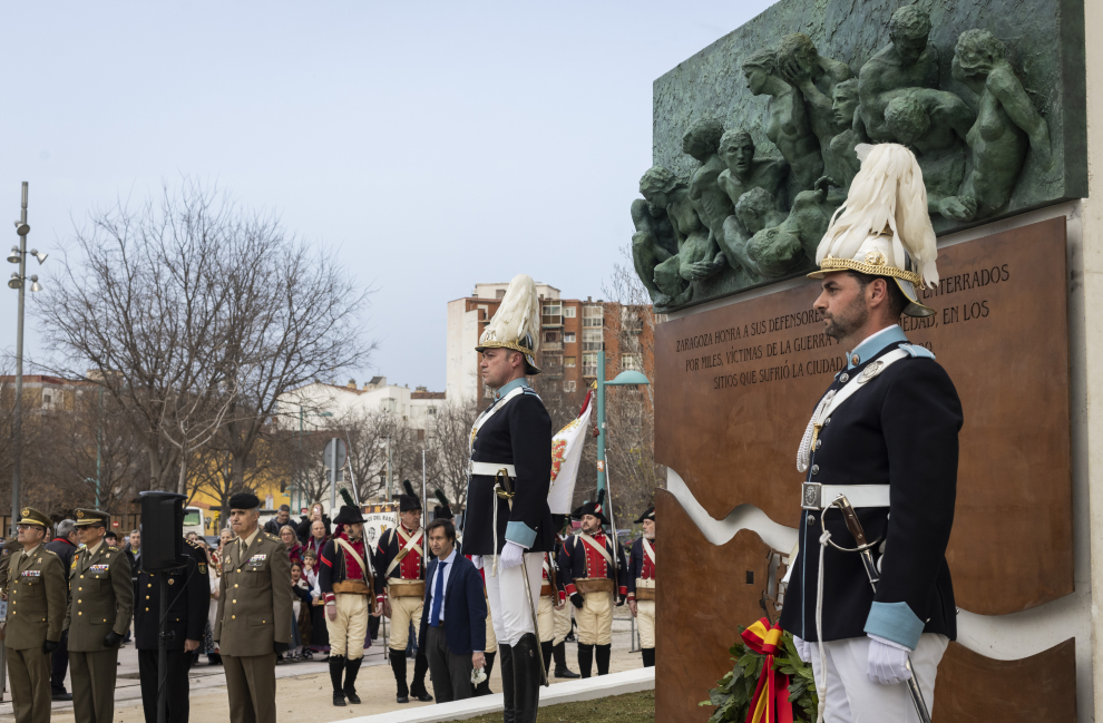 INAUGURACION DEL MEMORIAL FOSA COMUN / LOS SITIOS DE ZARAGOZA / 21/02/2023 / FOTO : OLIVER DUCH[[[FOTOGRAFOS]]]