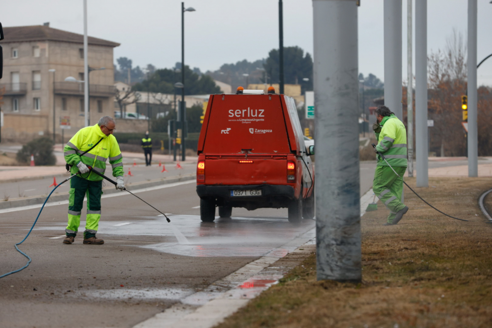Segunda víctima mortal de tráfico del año en Zaragoza