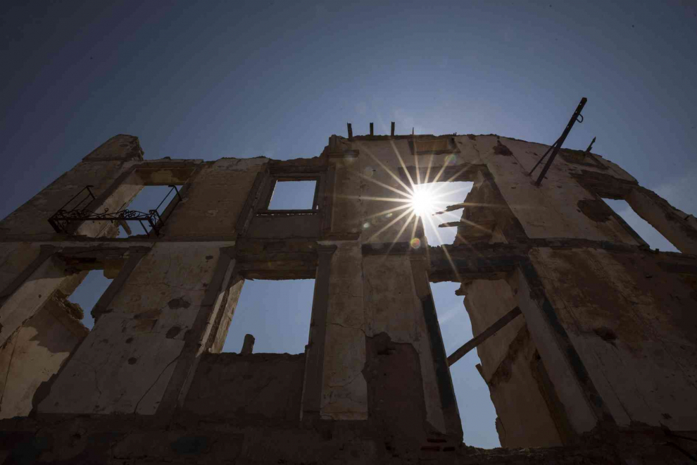 Las ruinas del Pueblo Viejo de Belchite