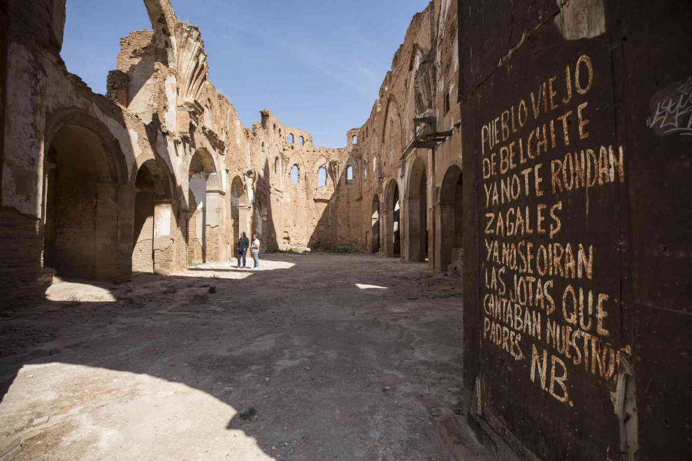 Las ruinas del Pueblo Viejo de Belchite