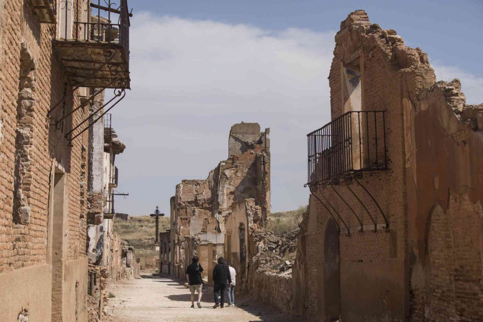 Las ruinas del Pueblo Viejo de Belchite