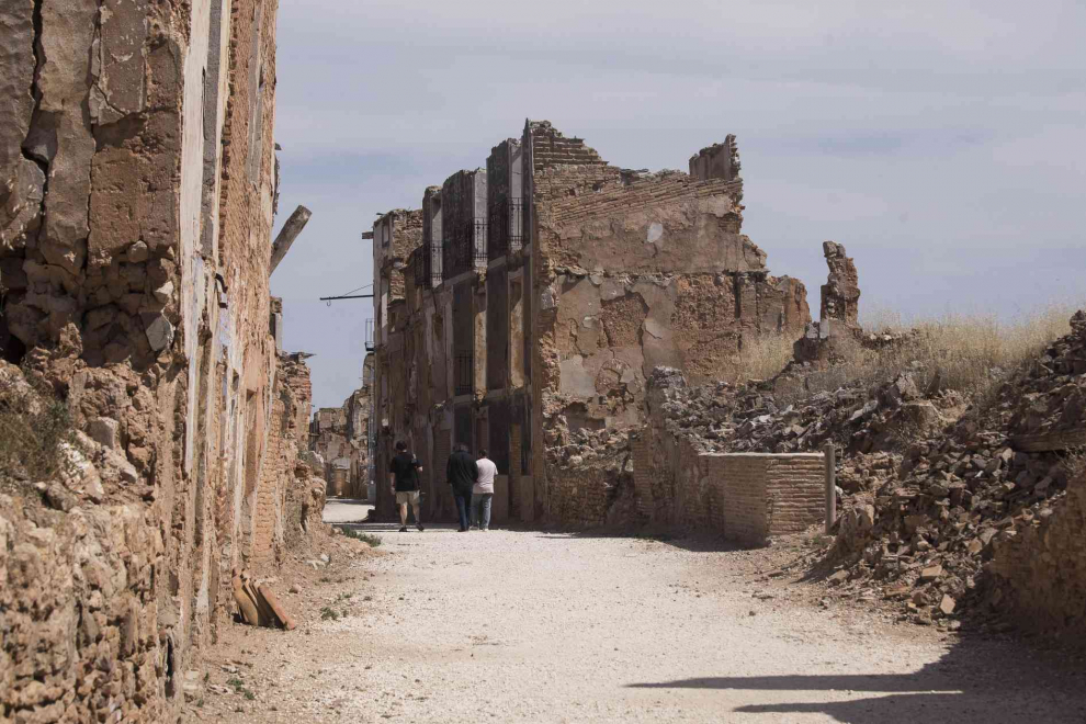 Las ruinas del Pueblo Viejo de Belchite