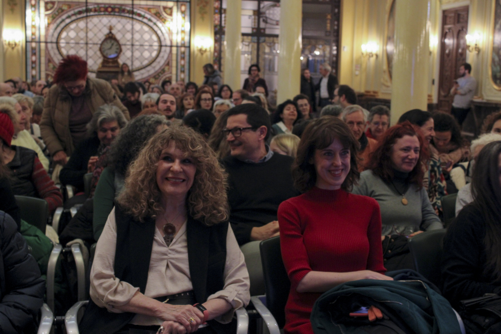 Recital de poesía de Gioconda Belli en Zaragoza.