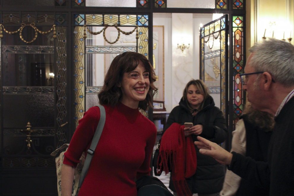 Recital de poesía de Gioconda Belli en Zaragoza.