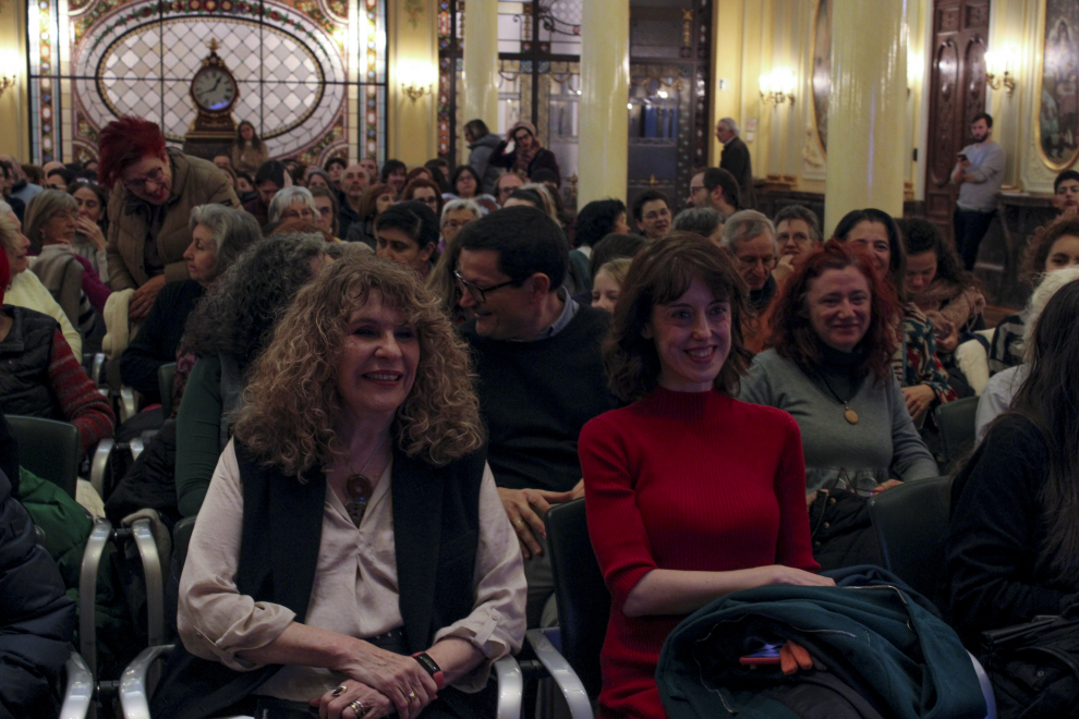 Recital de poesía de Gioconda Belli en Zaragoza.