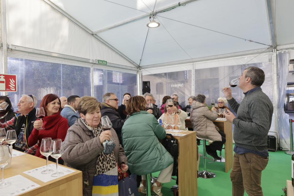 Imágenes de la exhibición de gastronomía del País Vasco