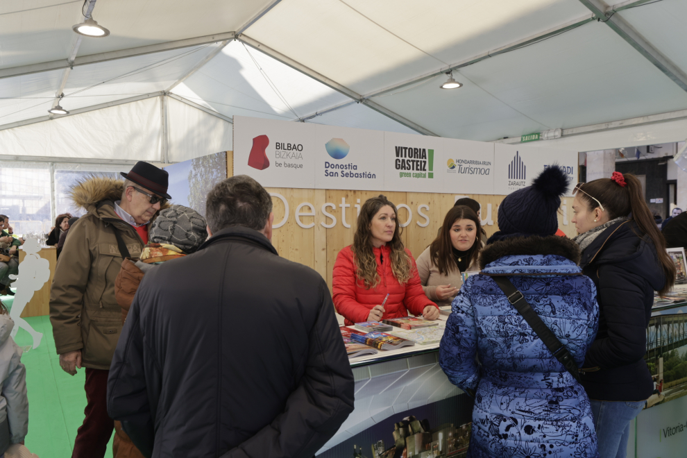 Imágenes de la exhibición de gastronomía del País Vasco
