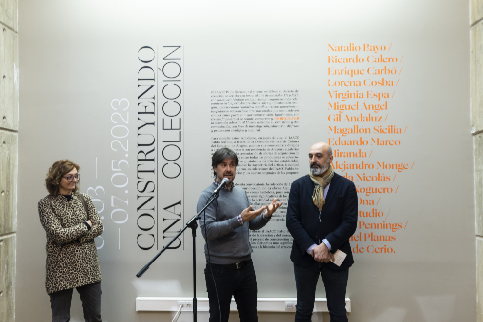 Fotos de la exposición 'Construyendo una colección' en el Pablo Serrano de Zaragoza