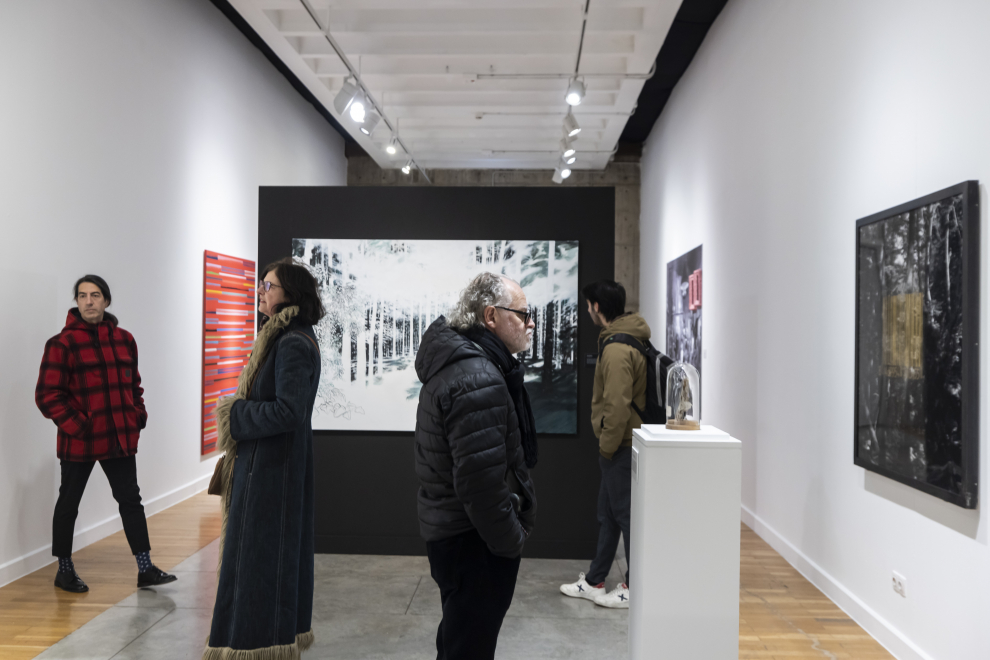 Fotos de la exposición 'Construyendo una colección' en el Pablo Serrano de Zaragoza