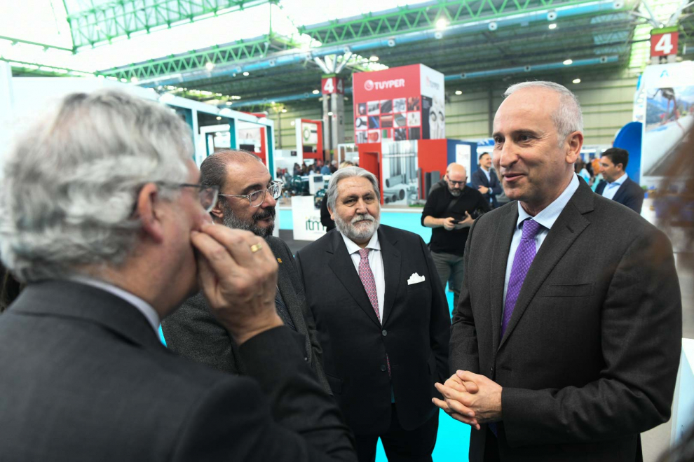 Inauguración de Smagua y Spaper en la Feria de Zaragoza
