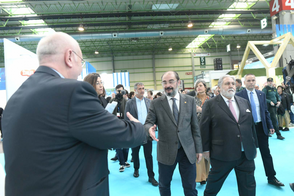 Inauguración de Smagua y Spaper en la Feria de Zaragoza
