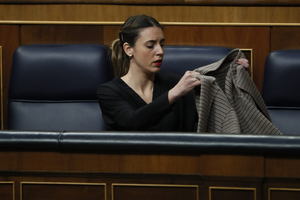 Tenso debate en el Congreso antes de votar la reforma de la ley del 'solo sí es sí'.