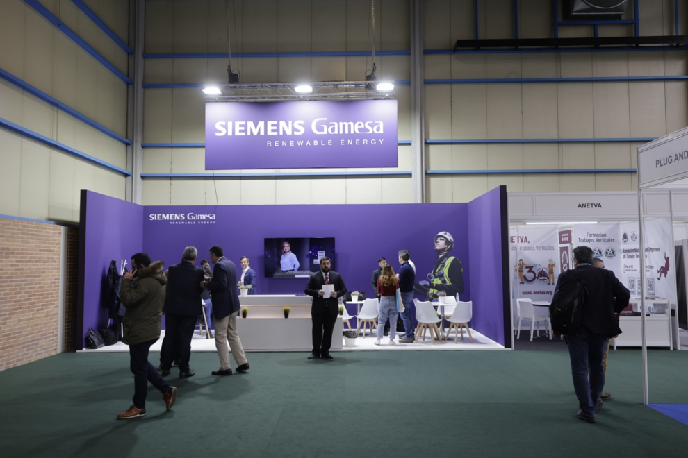 Inauguración de Expofimer en la Feria de Muestras de Zaragoza.