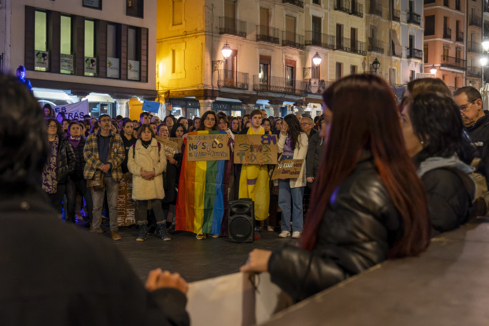 Fotos de la manifestación del 8M en Teruel
