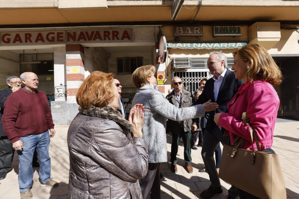 La Avenida Navarra estrena reforma convertida en
un paseo con amplias zonas verdes y espacios de
encuentro