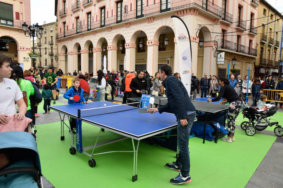 Multitudinaria jornada en la fiesta del deporte femenino