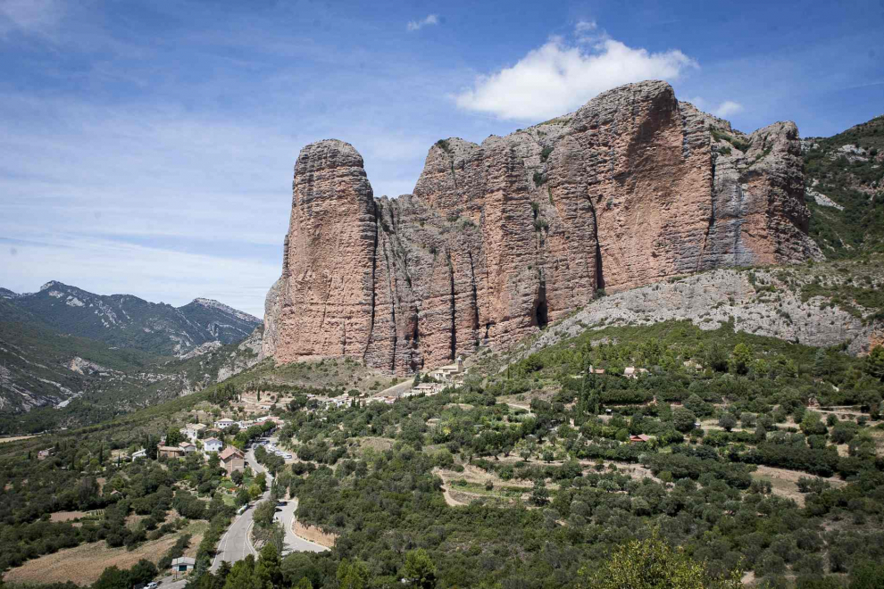 Vista de los Mallos de Riglos