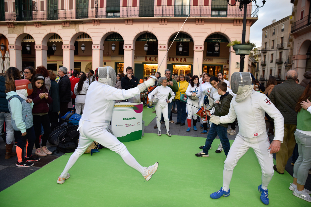 Multitudinaria jornada en la fiesta del deporte femenino