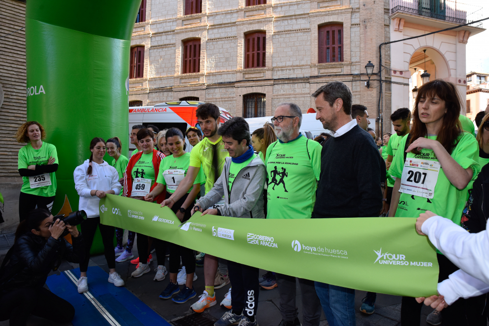 La fuerza verde ha llenado las calles de Huesca este domingo