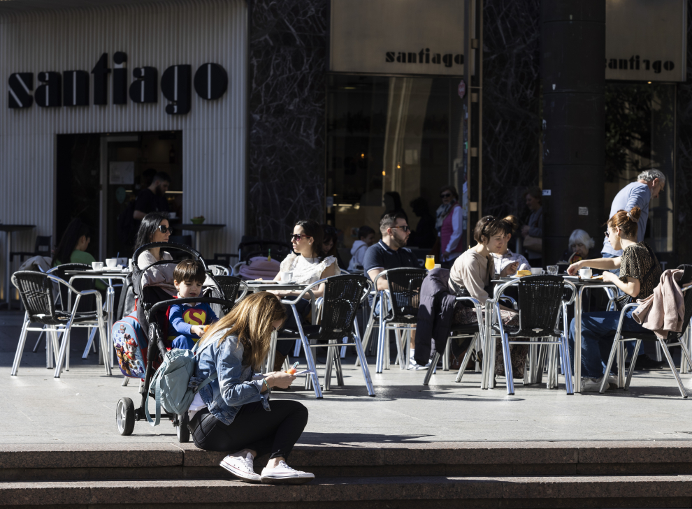 Las máximas para este domingo se sitúan en torno a los 25 gados en la capital aragonesa.