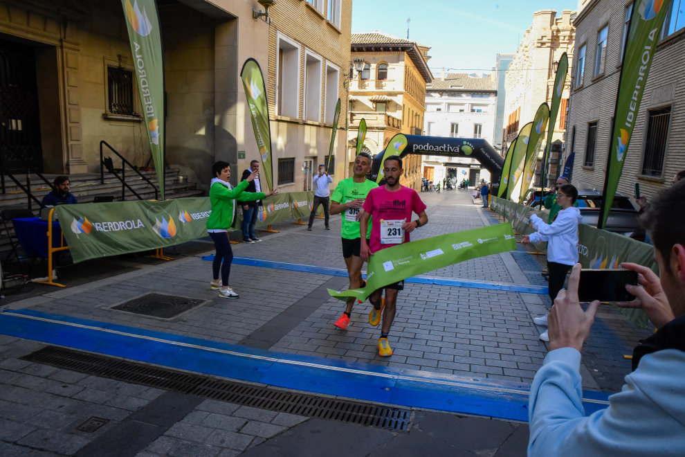 La fuerza verde ha llenado las calles de Huesca este domingo