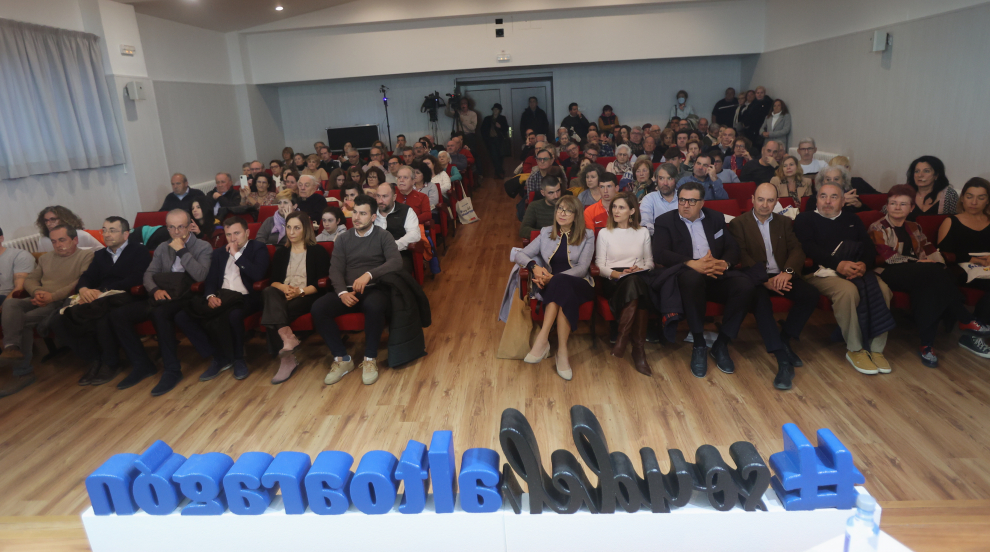 El evento, celebrado en la Casa de la Cultura Antonio Durán Gudiol. presentó un lleno total.