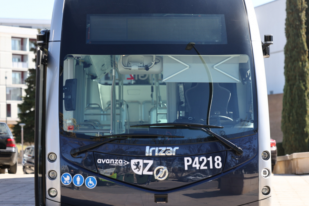 Nuevo autobús urbano inteligente en pruebas en Zaragoza