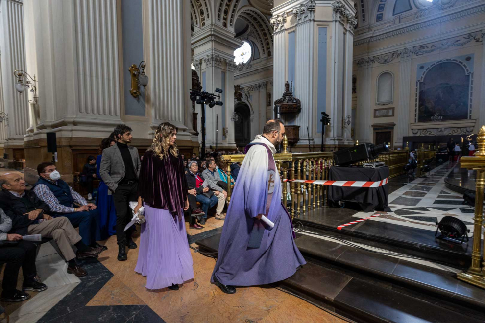 Fotos del musical 'Vía Crucis' en el Pilar, que este viernes ha comenzado sus representaciones