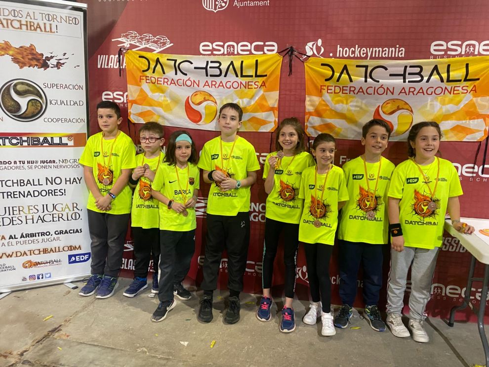 Fraga acogió el VII Trofeo Provincial de Huesca de datchball.