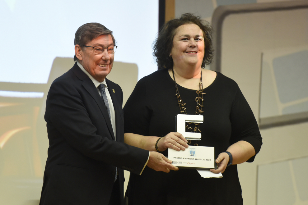 Fribin ha recibido este año la máxima distinción del empresariado aragonés en una cita en la que también se ha reconocido al resto de finalistas.