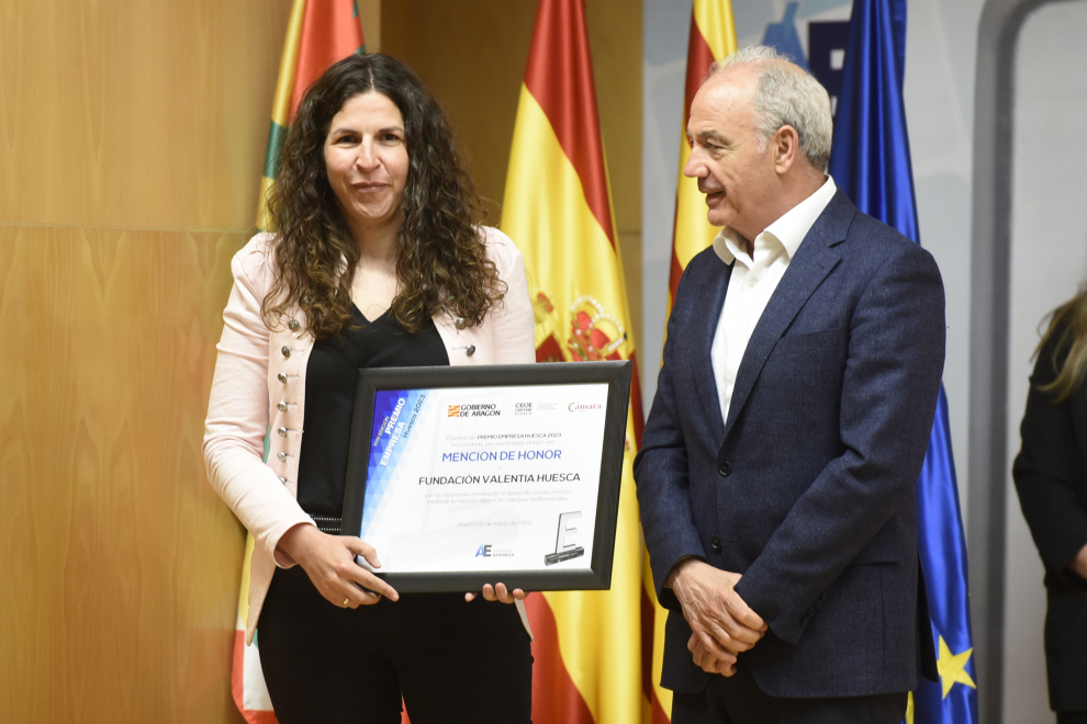 En esta XVIII de los Premios Empresa fueron galardonadas Fribin, Harineras Villamayor, Automóviles Cabrero, Cristóbal Nogués e Hijos, Iuttersystem y Víctor Castillón Olivar.