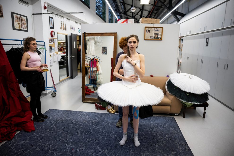 La bailarina ucraniana Ganna Muromtseva brilla de nuevo pese a la guerra