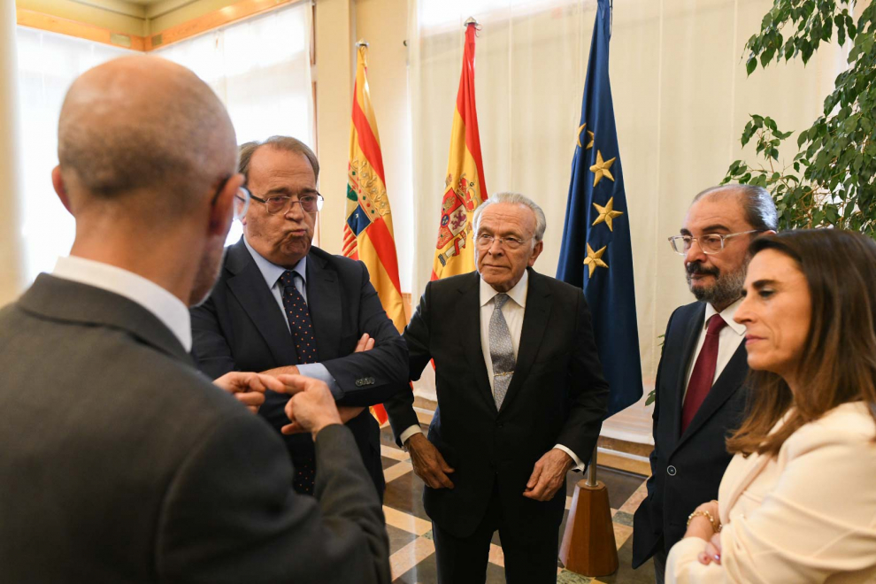 Acuerdo de la Fundación La Caixa y el Gobierno de Aragón