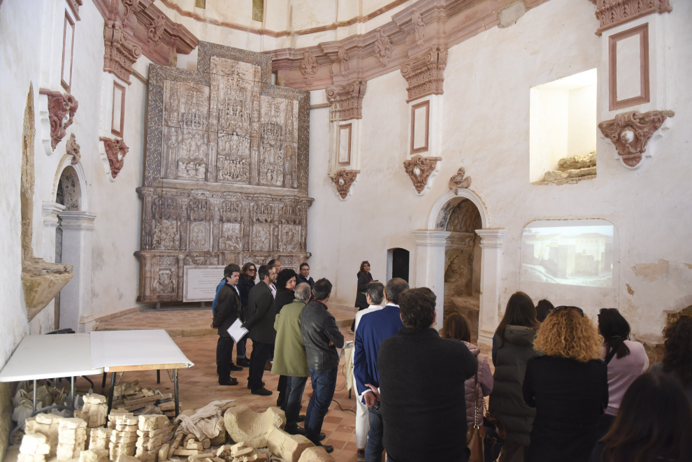 Fotos del castillo de Montearagón tras las obras de consolidación y restauración.