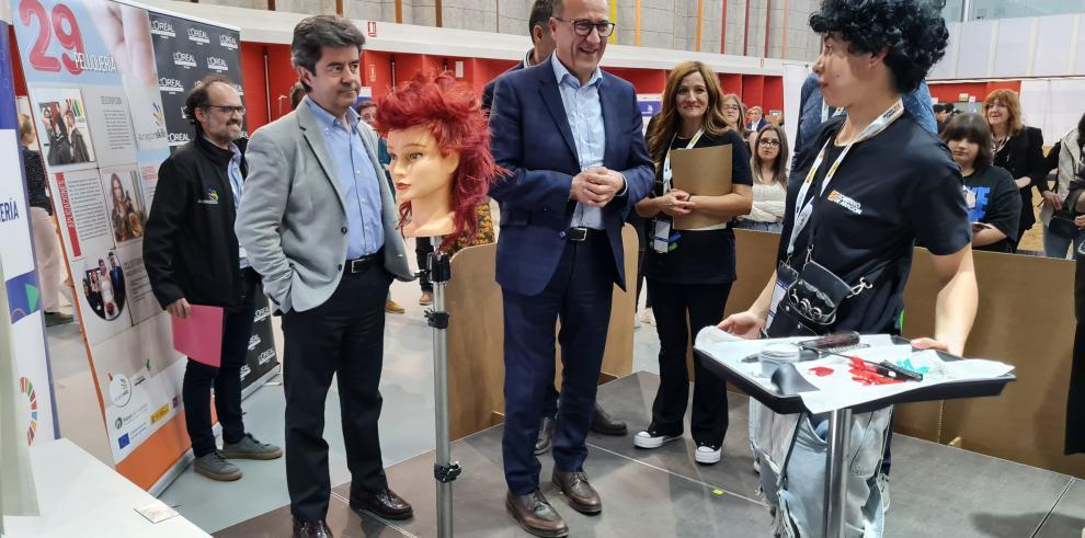 La fase autonómica de la competición se desarrolla en el Palacio de Congresos de Huesca.