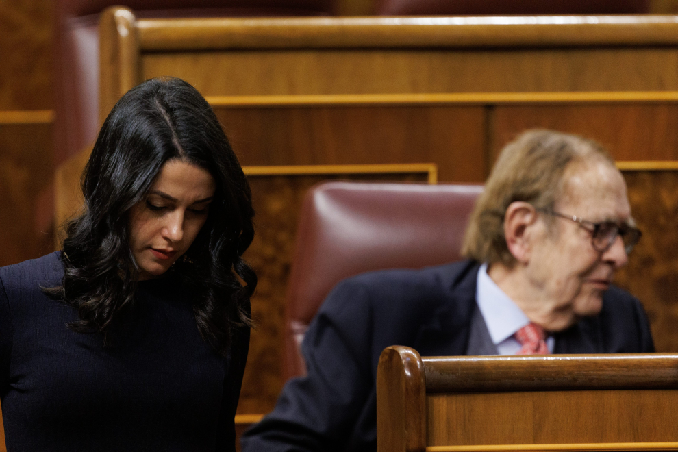 Segundo día de la moción de censura de Vox contra Pedro Sánchez: Tamames y Arrimadas.