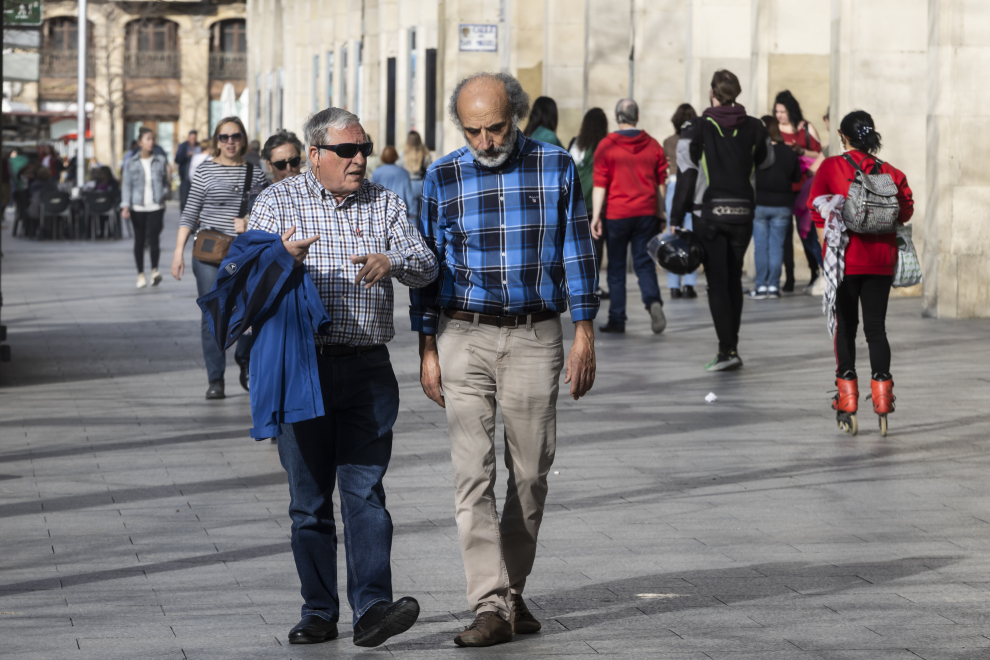 Zaragoza roza los 30ºC en los primeros días de la primavera