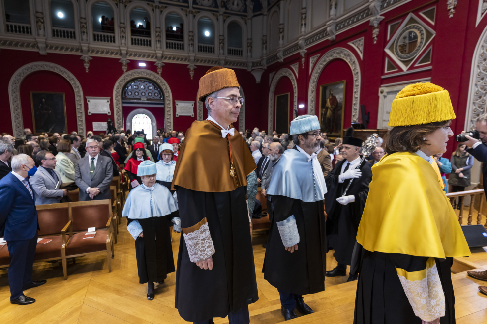 Celebración de San Braulio en Unizar.