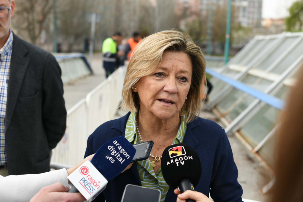 Comienza la reparación de la pasarela del voluntariado