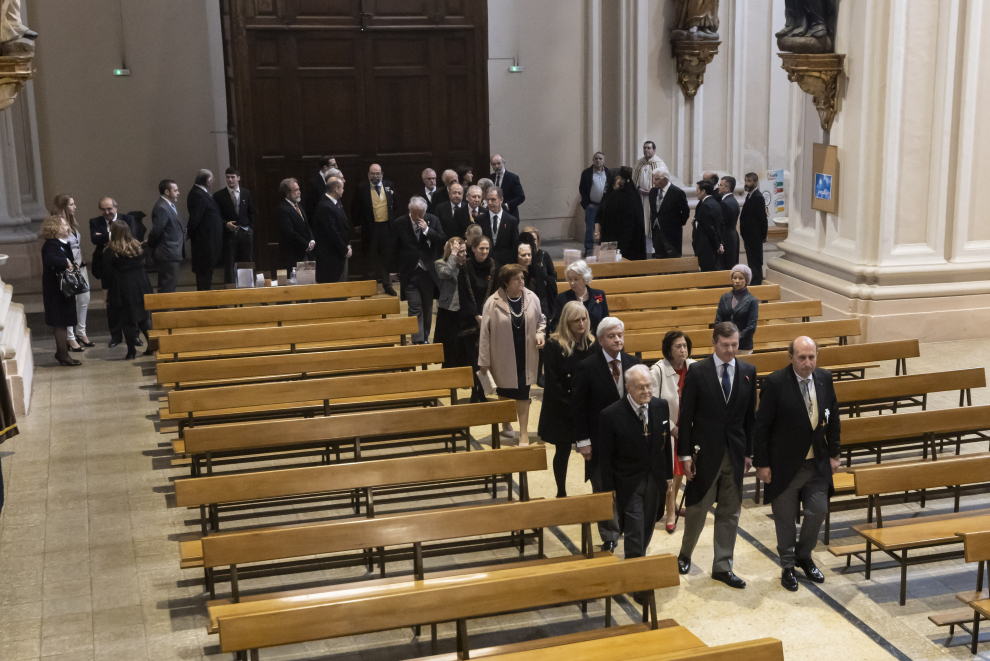 Ceremonia de ingreso de nuevos caballeros y damas en la Cofradía de Nobles de Nuestra Señora del Portillo