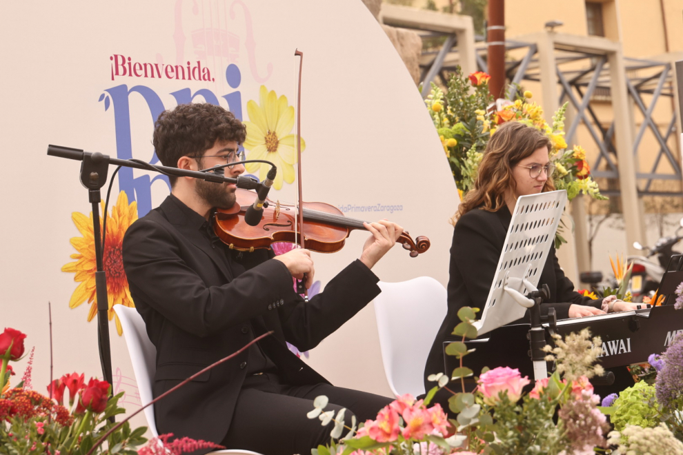 Imágenes de los conciertos con los que se da la bienvenida a la primavera en Zaragoza
