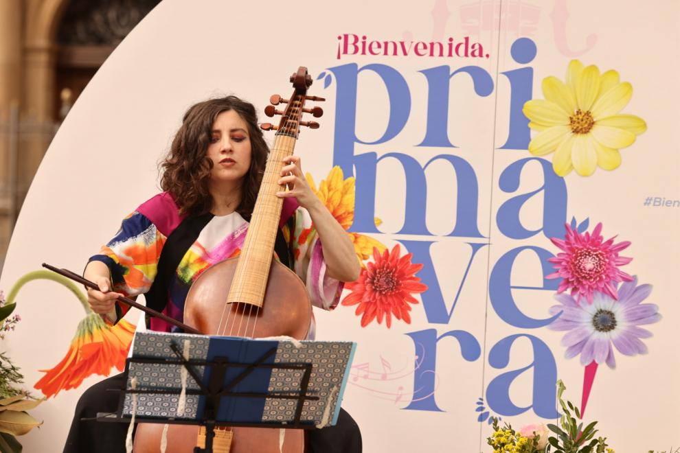 Imágenes de los conciertos con los que se da la bienvenida a la primavera en Zaragoza