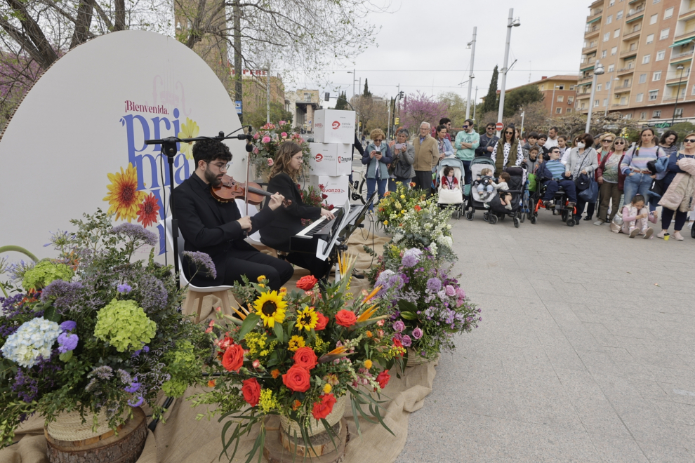 Imágenes de los conciertos con los que se da la bienvenida a la primavera en Zaragoza
